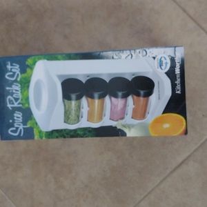 SPICE RACK 8 jars Rotating